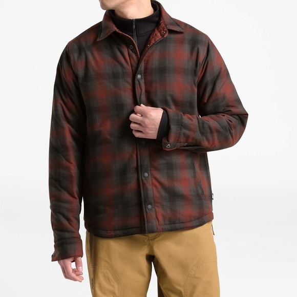The North Face Other - THE NORTH FACE Fort Point Insulated Reversible Flannel Sequoia Red Mens Small